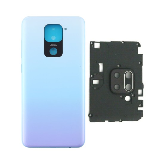 Back Cover+Camera Lens Xiaomi Redmi Note 9 Polar White